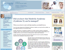 Tablet Screenshot of metabolic-syndrome.insulitelabs.com