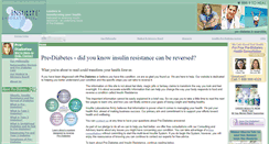 Desktop Screenshot of pre-diabetes.insulitelabs.com
